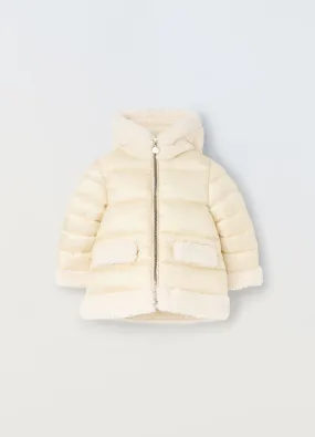 BLUKIDS  Giubbino imbottito lungo neonata