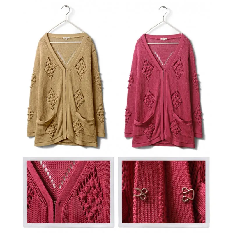 Cardigan Lungo Premaman in Cotone Biologico 
