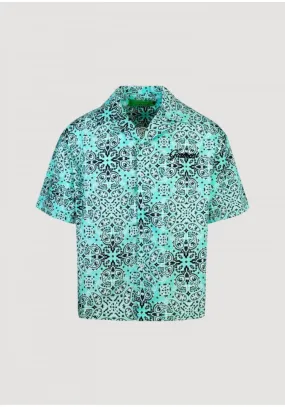 GARMENT WORKSHOP PAISLEY BANDANA SHORT SLEEVES SHIRT