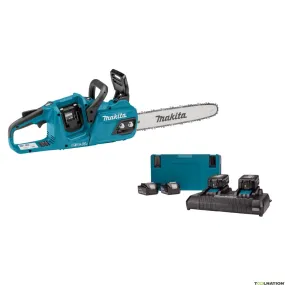 Makita DUC355PG4J LXT 2x18 V Accu Motosega 35 cm Fornita con kit di avviamento 198091-4