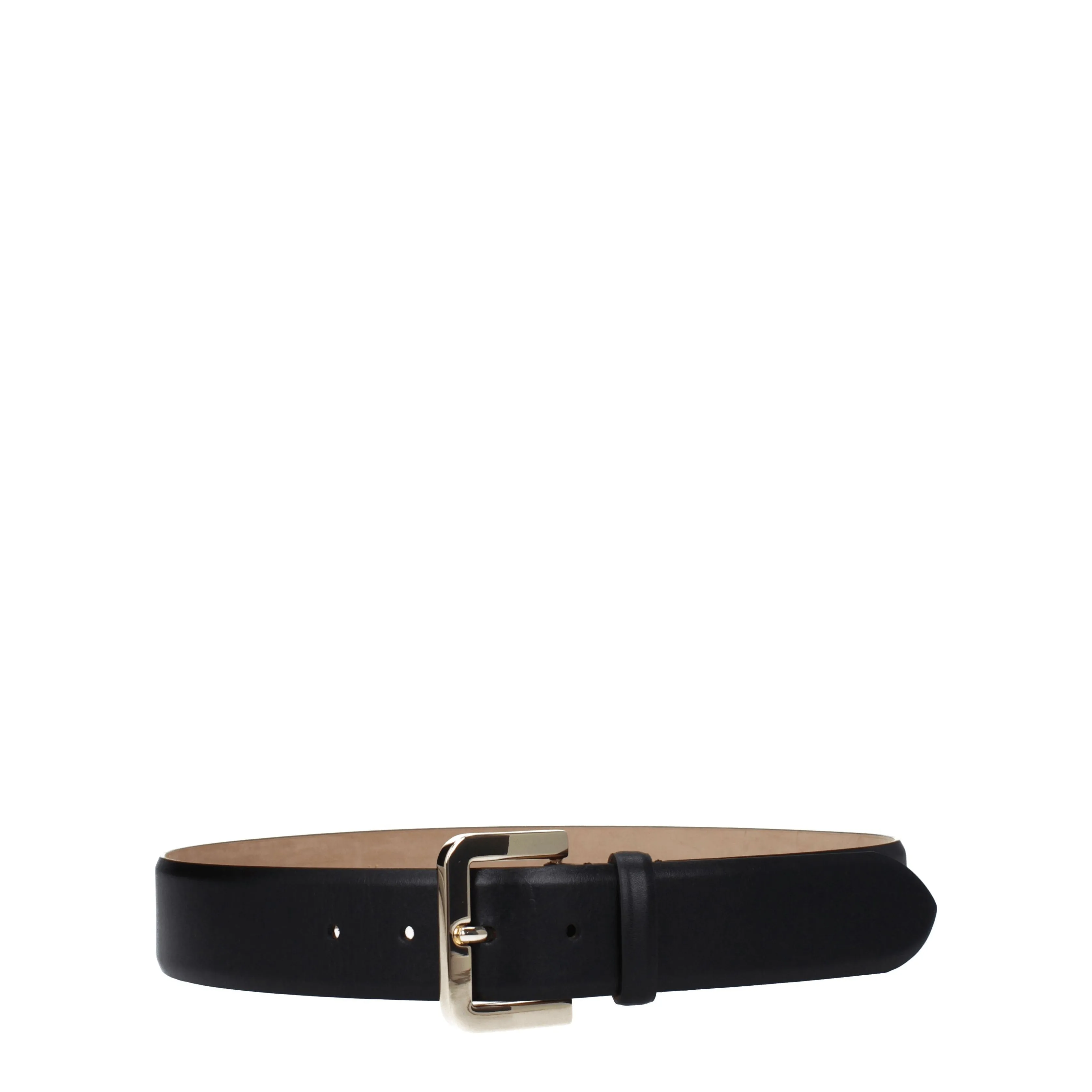 Max Mara Cinture Donna Pelle Nero