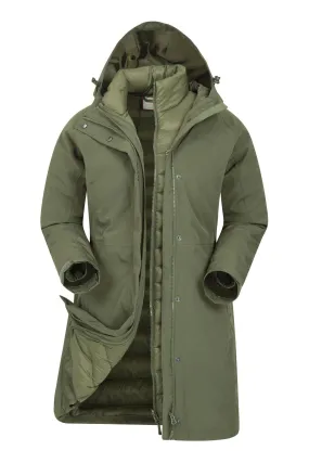 Mountain Warehouse - Alaskan Donna cappotto lungo 3 in 1