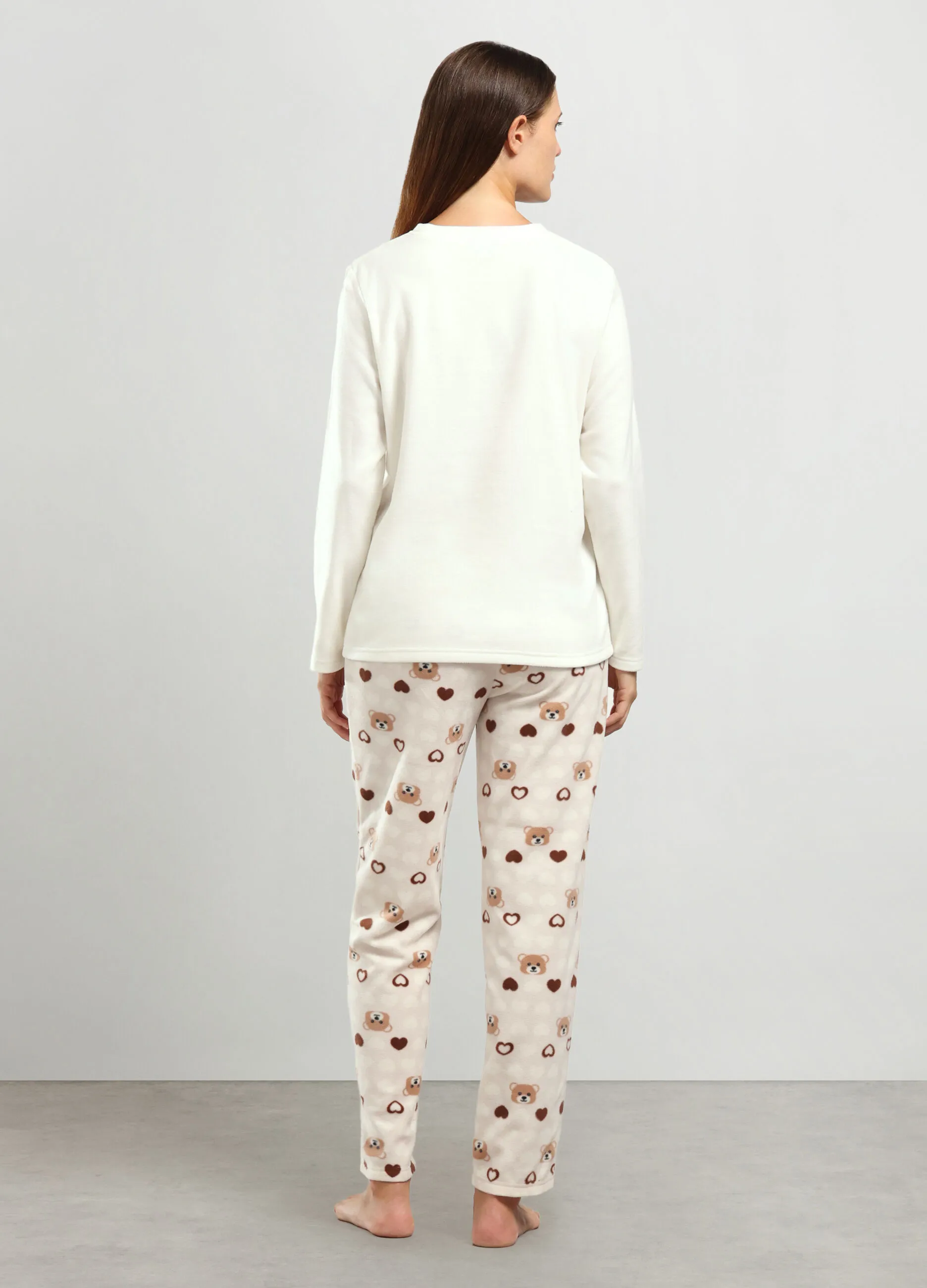 NYMOS  Set pigiama in pile donna