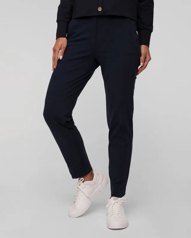Pantaloni blu scuro da donna Aeronautica Militare