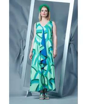 QUIIN21 ABITO CURVY LUNGO PER DONNA  E RAGAZZA TAGLIE COMODE